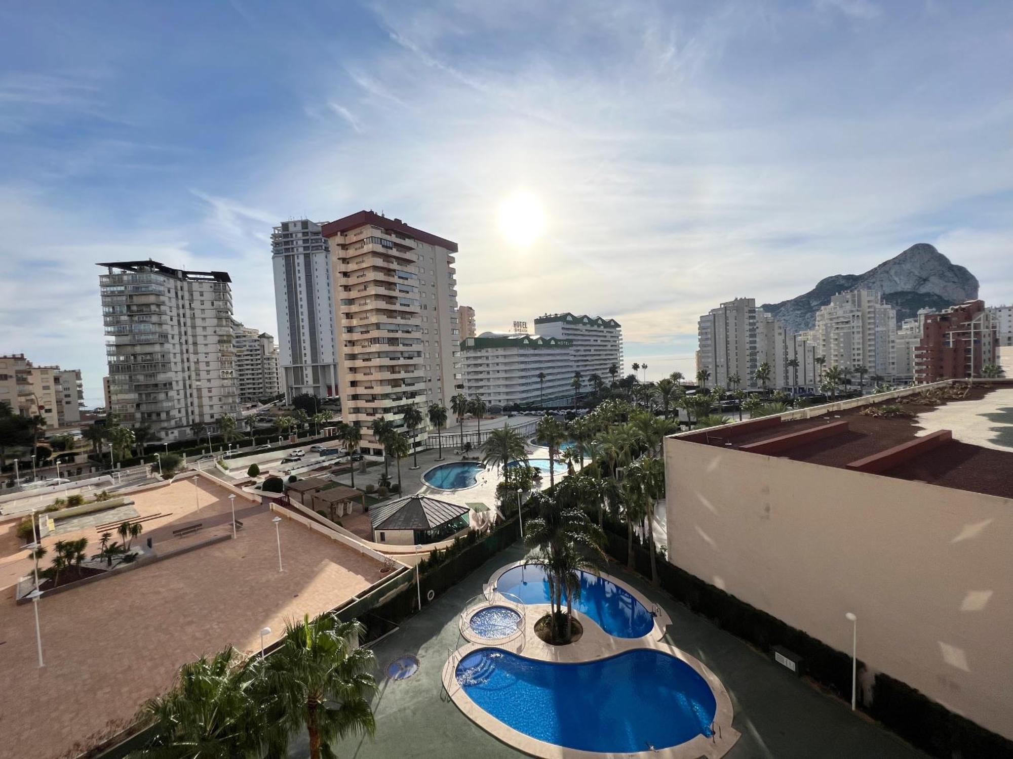 Ambar Beach Apartment, Playa Fossa Calpe Exteriör bild