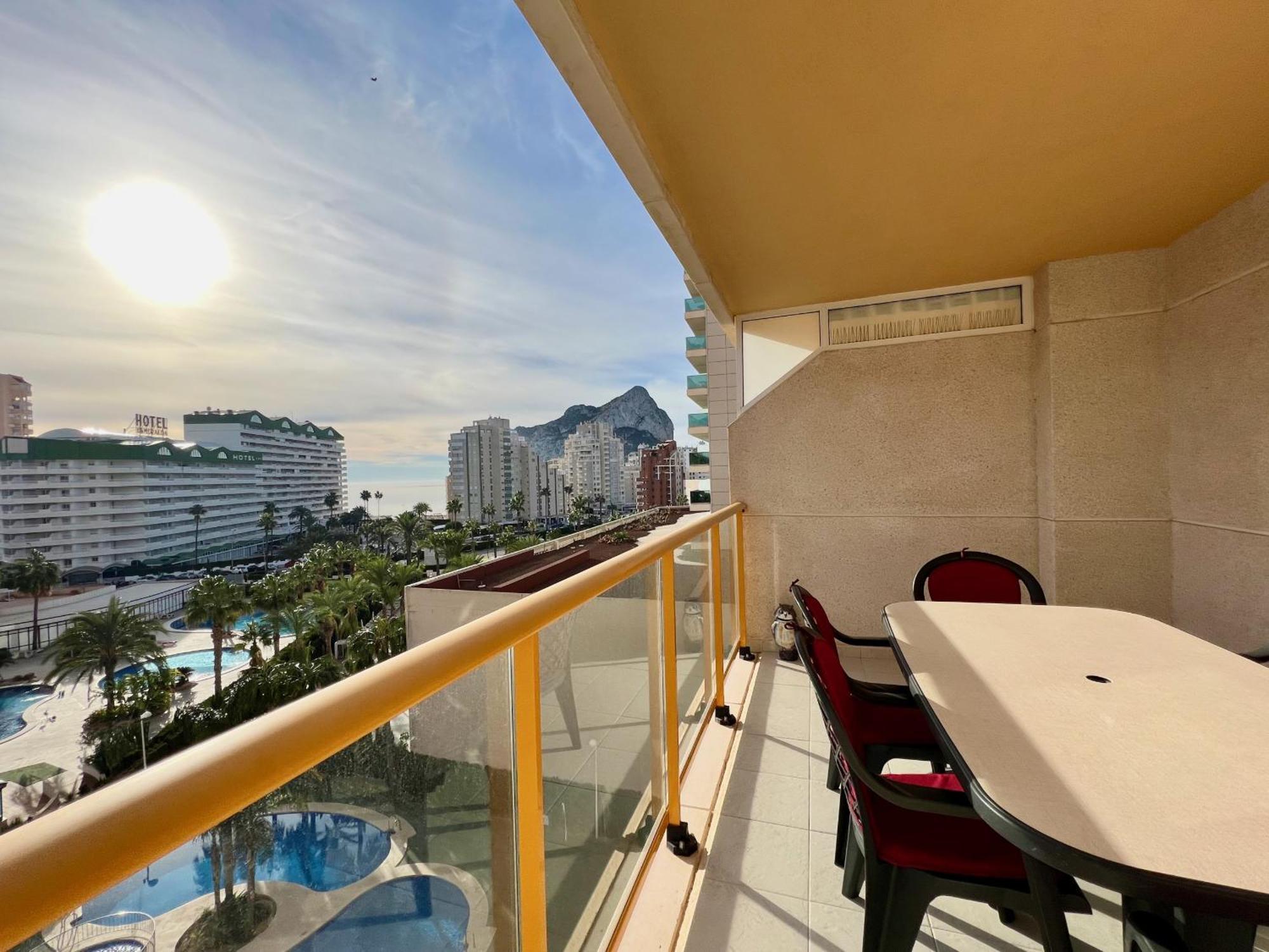 Ambar Beach Apartment, Playa Fossa Calpe Exteriör bild